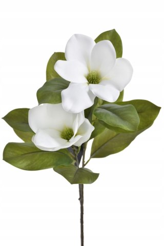 PAN KWIATEK- MAGNOLIA SZTUCZNA KWIATY SZTUCZNE MAGNOLII 64cm white