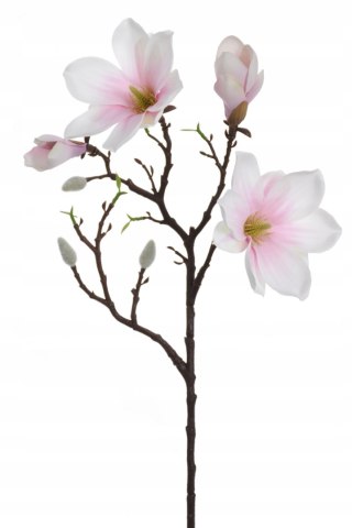 PAN KWIATEK Magnolia natural LOOK lt.pink ozdobna magnolia 60cm