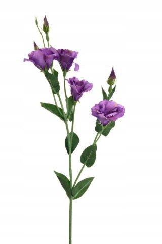 PAN KWIATEK-EUSTOMA FIOLET 2 KWIAT SZTUCZNY KWIATY dekoracyjny PREMIUM