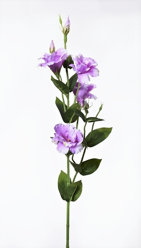 PAN KWIATEK- EUSTOMA KWIATY SZTUCZNE KWIAT DEKORACYJNY PREMIUM 85cm