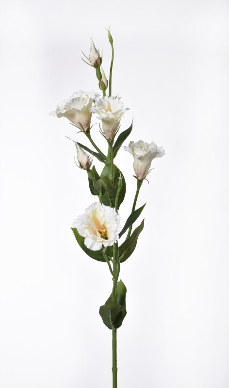 PAN KWIATEK- EUSTOMA KWIATY SZTUCZNE KWIAT DEKORACYJNY PREMIUM 85cm